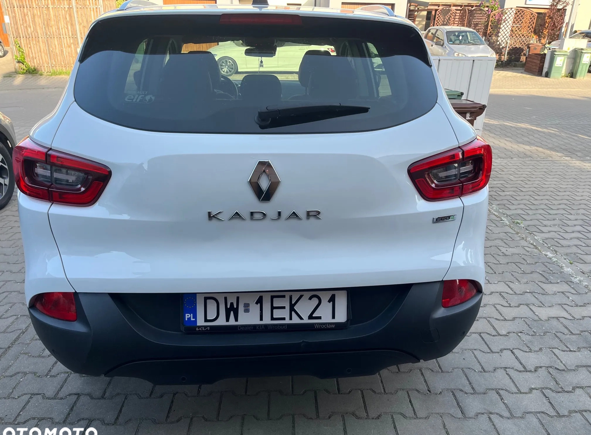 Renault Kadjar cena 54500 przebieg: 81177, rok produkcji 2018 z Wrocław małe 121